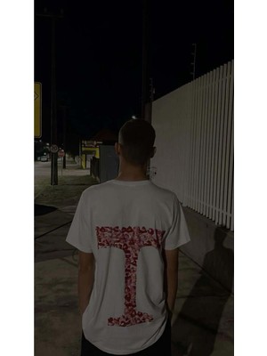 Touz Kiss Design T Harfi Oversize T-Shirt