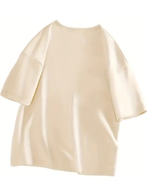 Touz Raspberry Baskılı Oversize T-Shirt