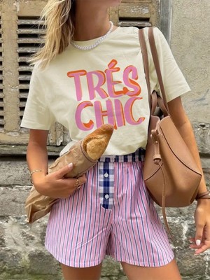 Touz Tres Chic Unisex Oversize T-Shirt