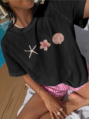 Touz Summer Pinterest Design Unisex Oversize T-Shirt
