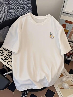 Touz Delicious Drink Cat Baskılı Unisex Oversize T-Shirt