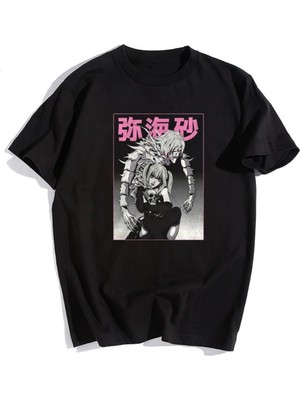 Touz My Vısıon Death Note Siyah Unisex Oversize T-Shirt