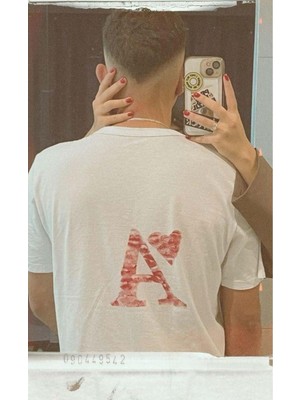 Touz Kiss Design A Harfi Oversize T-Shirt