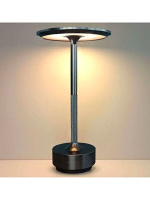 Maison Luré Restoran ve Barlar Için Şarjlı Metal LED Masa Lambası ile Ambiyans Yaratın