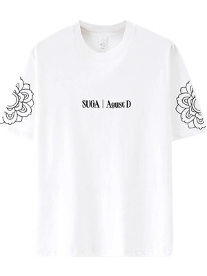 Touz K-Pop Suga Ağustos D Turu Unisex Tişörtü