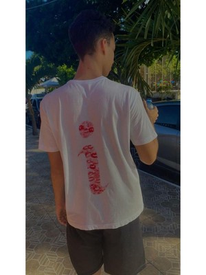 Touz Kiss Design I Harfi Oversize T-Shirt