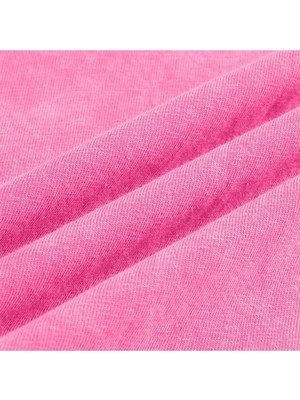 Touz Yıkamalı Pink Panter Oversize Vintage T-Shirt