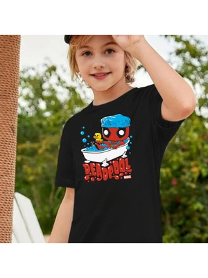 Touz Dead Pool Kids Baskılı T-Shirt