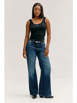 Guess Bellflower Kadın Palazzo Fit Jean