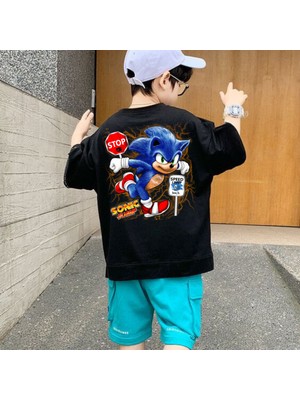 Touz Sonic Kids Baskılı T-Shirt