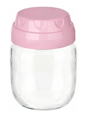 Aesco 3 Adet Vintage Dekoratif Cam Kavanoz 425ML - 14,3 Oz