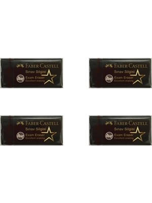 Faber Castell Black Edition Sınav Silgisi 4 Adet