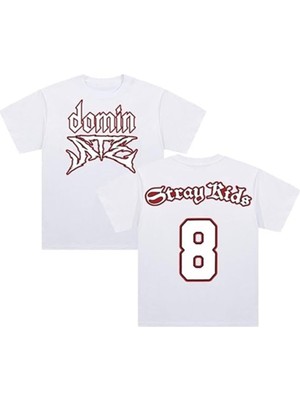 Touz Stray Kids Skz 8 T-Shirt Dominate World Tour 2025