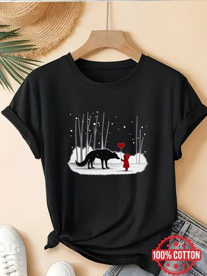 Touz A Winter's Tale Baskılı Unisex Oversize T-Shirt