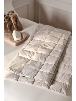 The White Company Cloud Down Kaz Tüyü Seyahat Battaniye