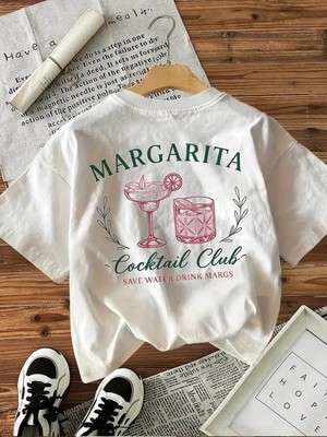 Touz Cocktail Club Design Unisex Oversize T-Shirt