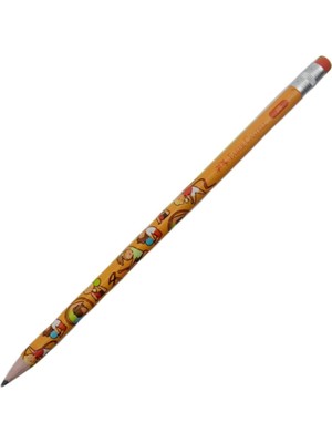 Faber-Castell 2b Jimnastik Silgili Kurşun Kalem-Renk Seçenekli