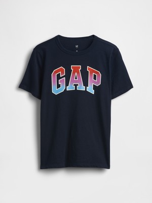 Gap Erkek Çocuk Lacivert Gap Logo T-Shirt