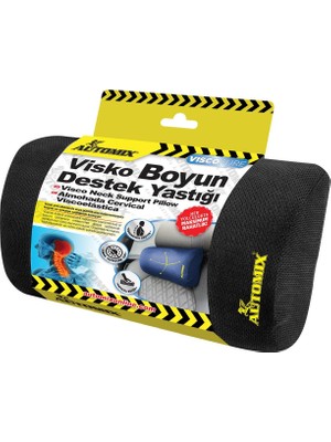 Automix Visko Boyun Destek Yastığı | Konforlu ve Ergonomik Seyahat Yastığı