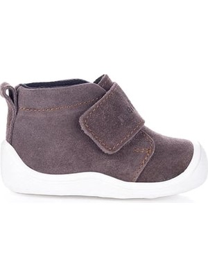 Merli&rose Bebek Stride Ilk Adım Botu Acı Kahve-Beyaz 2161