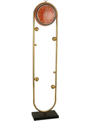 Evdema Gold Turuncu Toplu Saat 38*20*175 cm