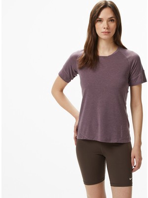 Salomon Runlife Ss Kadın Mor T-SHIRT.40048