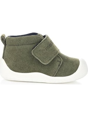 Merli&rose Bebek Stride Ilk Adım Botu Haki-Beyaz 2161
