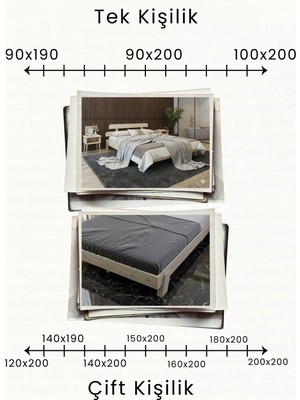 Renazzo Mobilya Lotus New Modern Ahşap Karyola