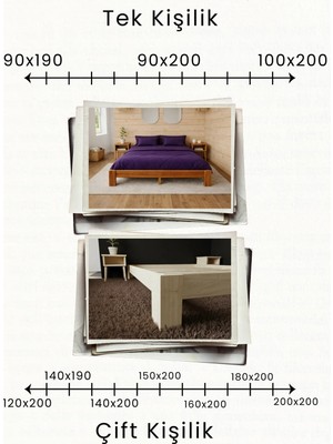 Renazzo Mobilya Soft Modern Ahşap Karyola