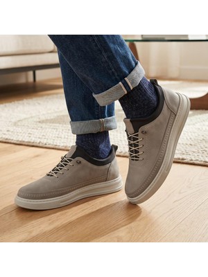 Ispartalılar 876  Tam Ortopedik Taban Hakiki Deri Erkek Ayakkabı Poli Taban Casual Ayakkabı