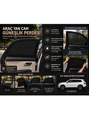 Vaelmont Honda Cr- Oto Güneşlik Perde