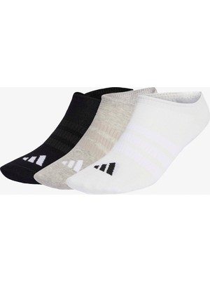 Adidas Thin&light Sportswear 3lü Unisex Gri Antrenman Çorabı.-