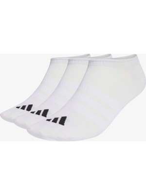 Adidas Thin&light Sportswear  Unisex Beyaz Antrenman Çorabı 3lü Unisex Beyaz Antrenman Çorabı.- Paket Standart İnce ve Hafif Yapı