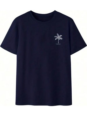 Touz Aloha On Arka Baskılı Unisex Oversize T-Shirt