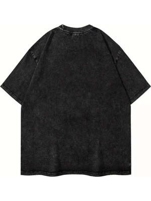 Touz Yıkamalı My Chemical Romance Oversize Vintage T-Shirt
