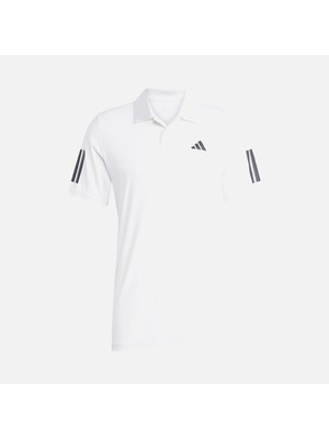 Adidas Climacool Club Tennis 3-Stripes Two Button Polo Collar Freelift Design Short-Sleeve Erkek Tişört