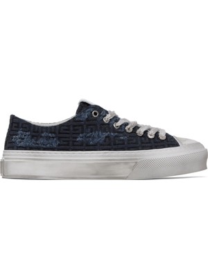 Givenchy Lacivert 4g City Erkek Sneaker