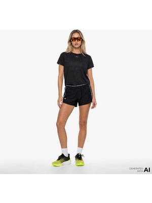 Under Armour Tech Play Up Kadın Siyah Antrenman ŞORTU.002