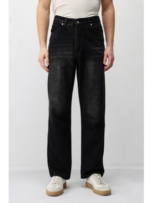 Antioch Antrasit Baggy Fit Erkek Jean