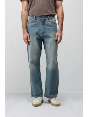 Antioch Yeşil Baggy Fit Erkek Jean