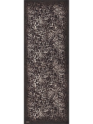 Çağrı İpek Çağrı Ipek Leopar Desenli Demor Krep Ipek Şal DG15258-2