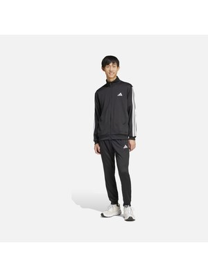 Adidas Sportswear Basic 3-Stripes French Terry Regular-Fit Full-Zip Erkek Eşofman Takımı