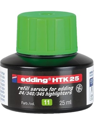 Maxi Trendy HTK25 Fosforlu Kalem Yedek Mürekkep Açık Yeşil
