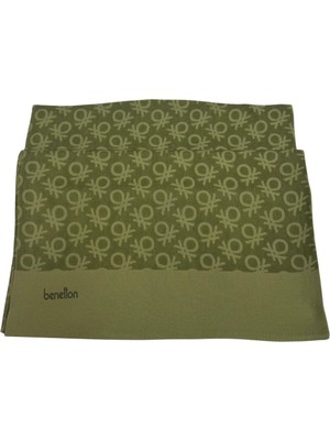 Benetton Elegante Uno Şal 01023-HAKI