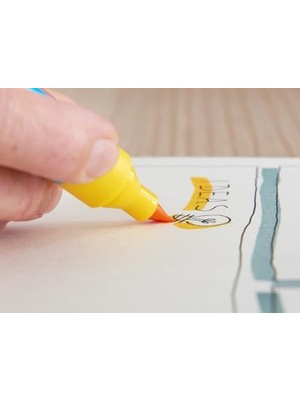 Maxi Trendy 385 Flipchart Efekt Markörü Sarı