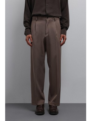 Antioch Vizon Relax Fit Pilili Erkek Pantolon