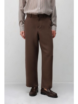 Antioch Kahve Relaxed Fit Erkek Pantolon