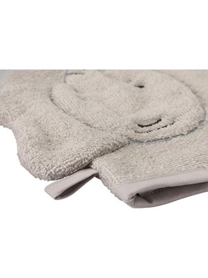 Maxi Trendy Sty Elephant Gri Havlu Sabunluk