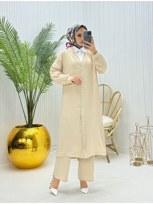 Moda Yağmur Irem Tesettür Takım Taş