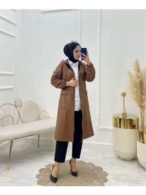 Moda Yağmur Suna Deri Kap Taba